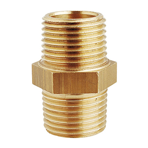 VITE DOPPIA MASCHIO/MASCHIO IN OTTONE   0280