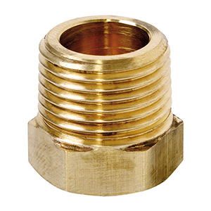 TAPPO MASCHIO ESAGONALE LEGGERO IN OTTONE 0293