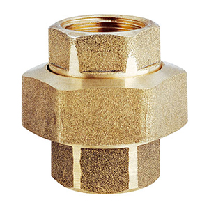 BOCCHETTONE FEMMINA/FEMMINA SEDE CONICA IN OTTONE 0340