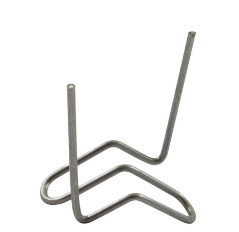 GRAFFETTE ONDINA  UNIPLAST FMM di base ø 0,8 mm Conf. 100 PZ acciaio inox nº 8  cod CN150005