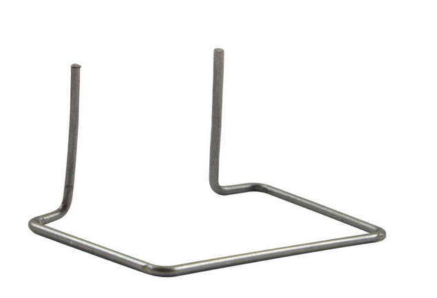 GRAFFETTE ONDINA  UNIPLAST FD di base ø 0,8 mm n°10 acciaio inox Conf. 100 PZ