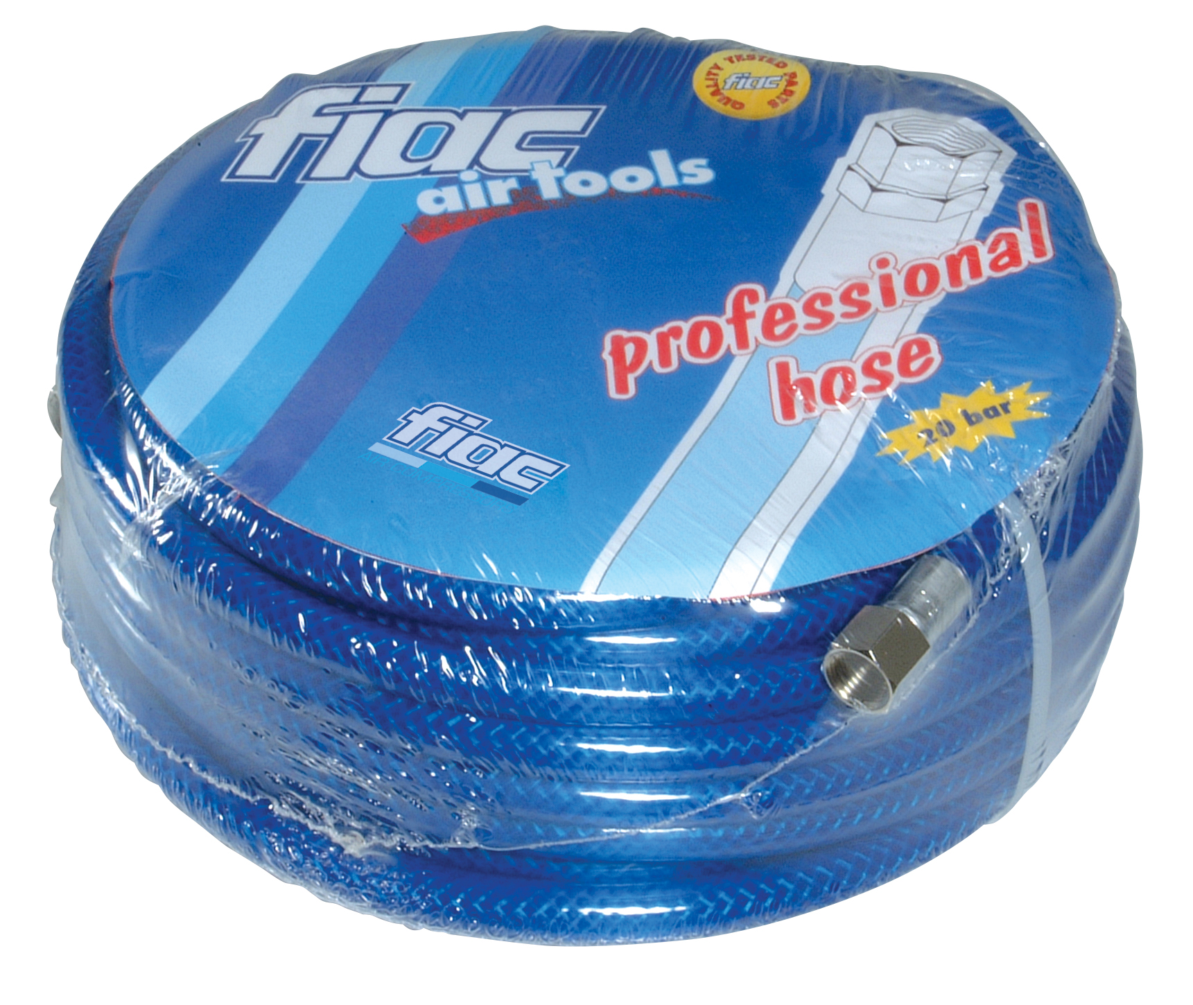 TUBO   ARIA POLIURETANO retinato 8X12 ML 10 + raccordi 1/4" femmina 1136/1