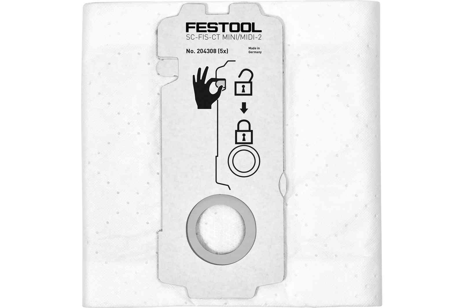 SACCHETTI  ASPIR.  FILTR FIS-CT MINI - CT MIDI - CT 15 P5 > 2019 Conf. 5 PZ