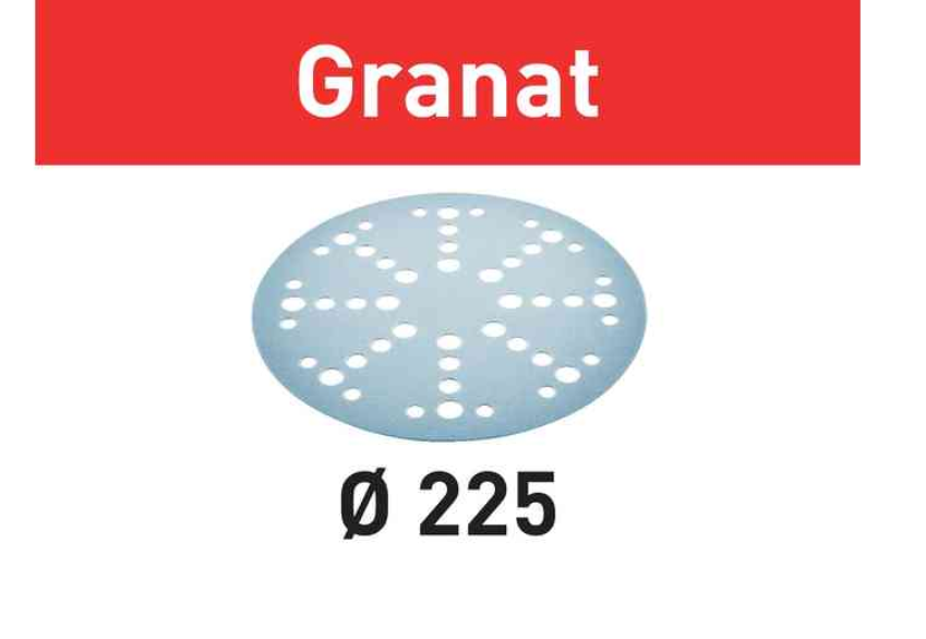 DISCO ABRASIVO D.225 GRANAT STF P 40 pz 25