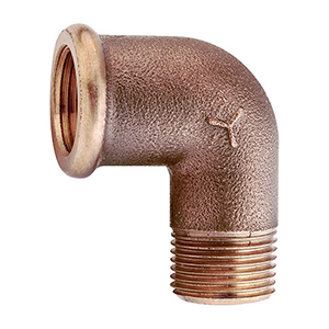 GOMITO  A 90° MASCHIO/FEMMINA IN BRONZO 2092