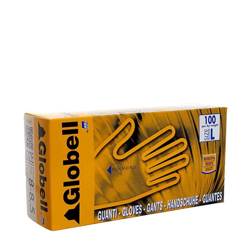 GUANTI  LATTICE con polvere sp. 0,10 CF 100 TG.L