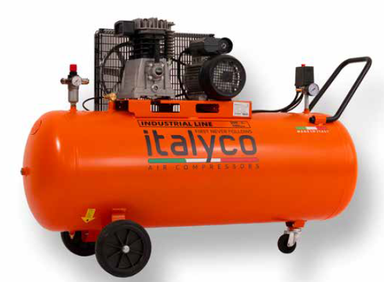 COMPRESSORE A PISTONI KP 300/5,5  -  V400/50/3 - 270LT -5,5HP - 4KW - 10BAR CARELLATO