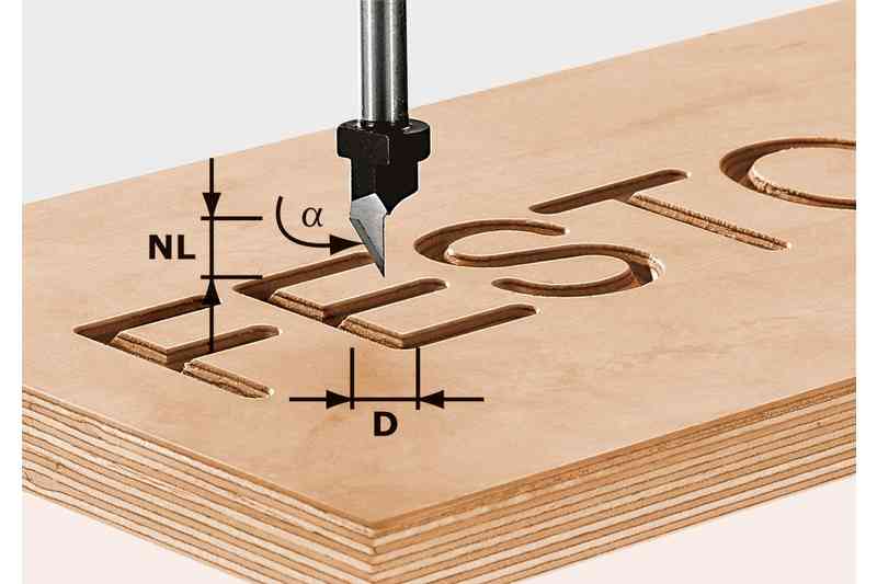 FRESA PER INCIS. HW D11/60°