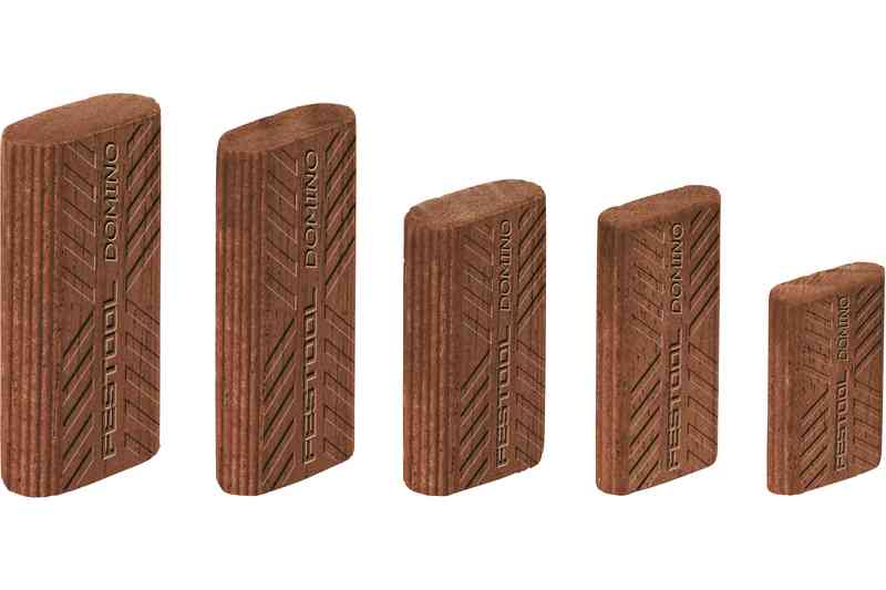 DOMINO Sipo D8x40/130MAU tasselli in mogano