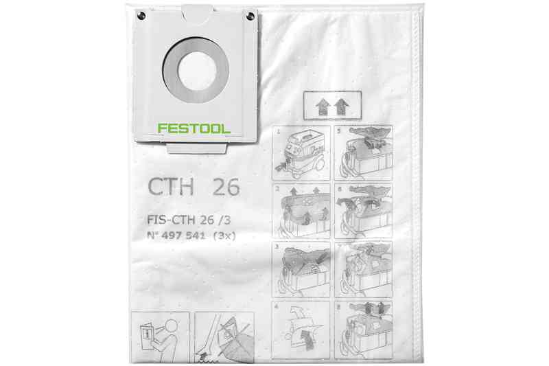 SACCHETTI  ASPIR.  FILTR FIS-CTH 26/3