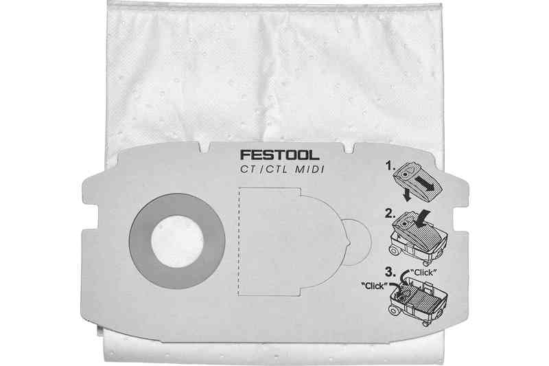 SACCHETTI  ASPIR.  FILTR FIS-CTMIDI 5P
