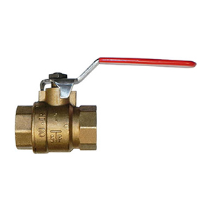  VALVOLA   SFERA F.F. IN OTTONE CR MANIGLIA INOX 5140