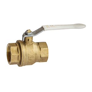 VALVOLA   SFERA F.F. IN OTTONE CR MANIGLIA INOX 5141