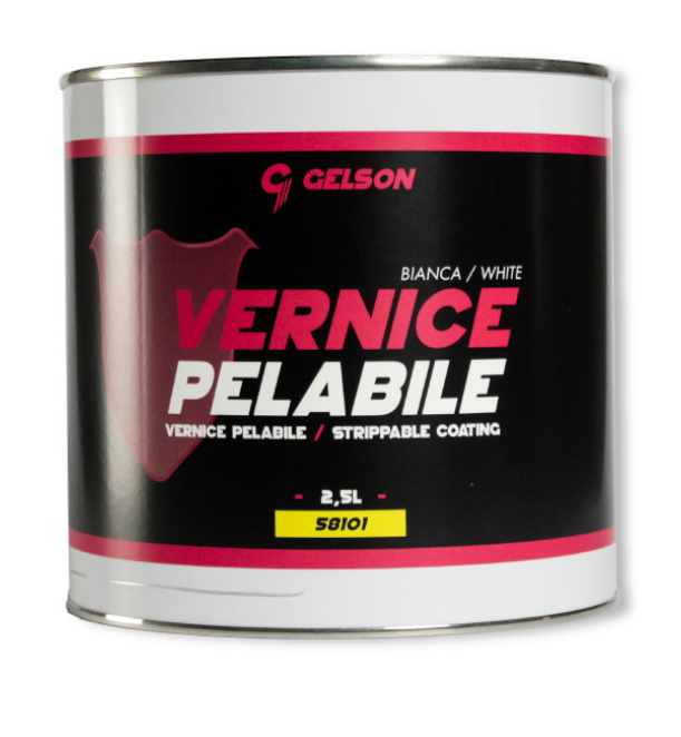 VERNICE PELABILE BIANCA LT 18