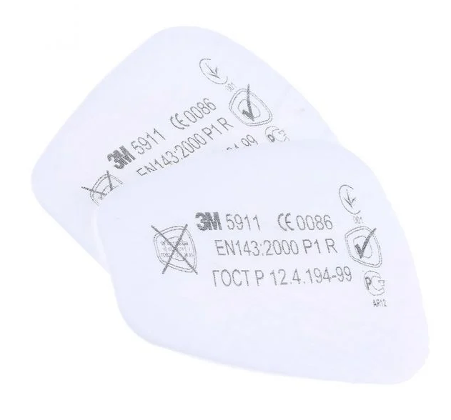 Prefiltro P1 antiparticolato R 5911 3M Conf. 2 PZ
