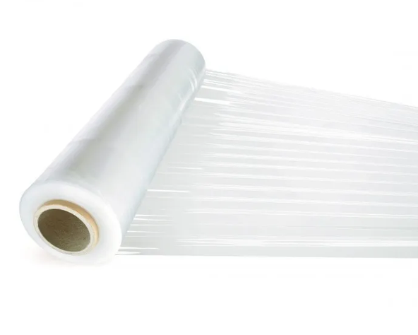 PELLICOLA IMBALLO trasparente, autocollante, 2.4Kg, spessore 23my, altezza 500mm, PALLETS