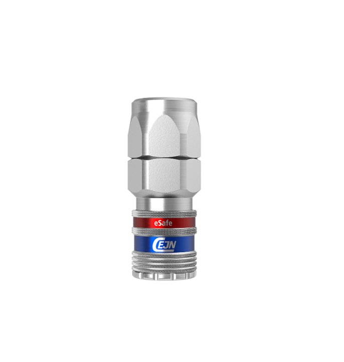 RUBINETTO RAPIDO UNIVERSALE  Presa CEJN eSafe Eurostandard 7.6 con raccordo per tubi 10 in poliuretano 320-206