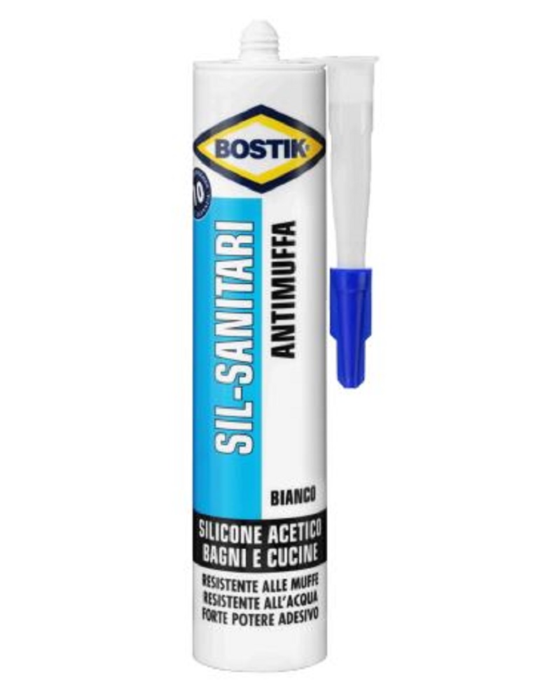 SILICONE  TRASPARENTE ANTIM. CART. 280 ML BOSTIK