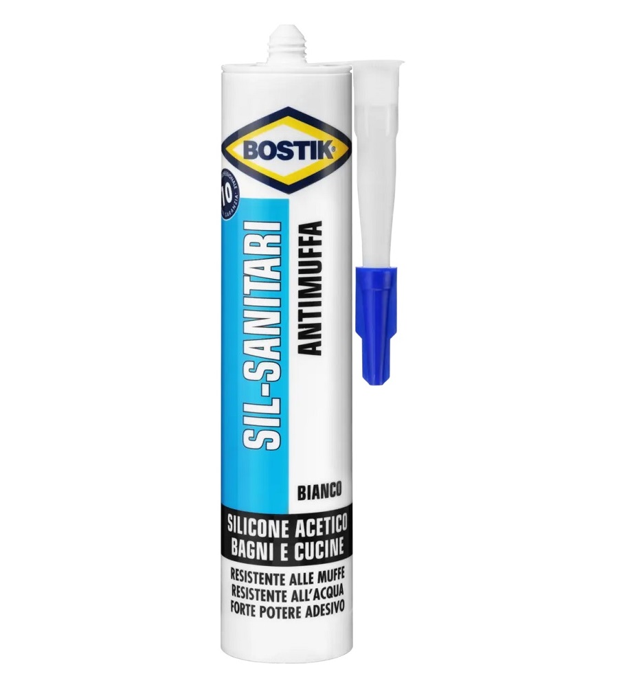 SILICONE  BIANCO ANTIM. CART. 280 ML BOSTIK