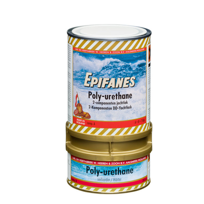 EPIFANES Polyurethane Clear Satin  A+B tr asparente satinata con filtro UV ML 750