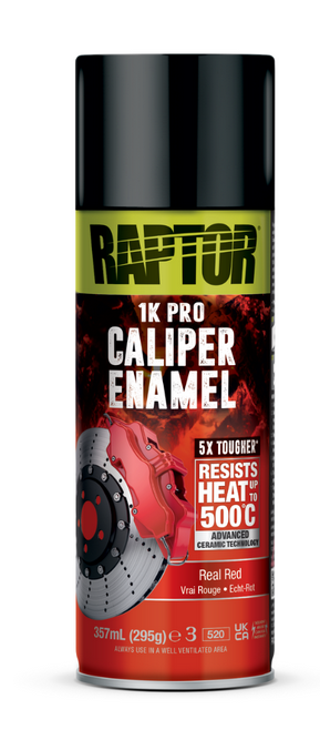 BOMBOLETTA PINZA FRENI U-POL RAPTOR Caliper Enamel  - REAL RED ML 357