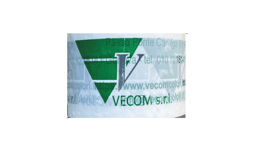 NASTRO DA PACCHI 66X50 BIANCO LOGO VECOM