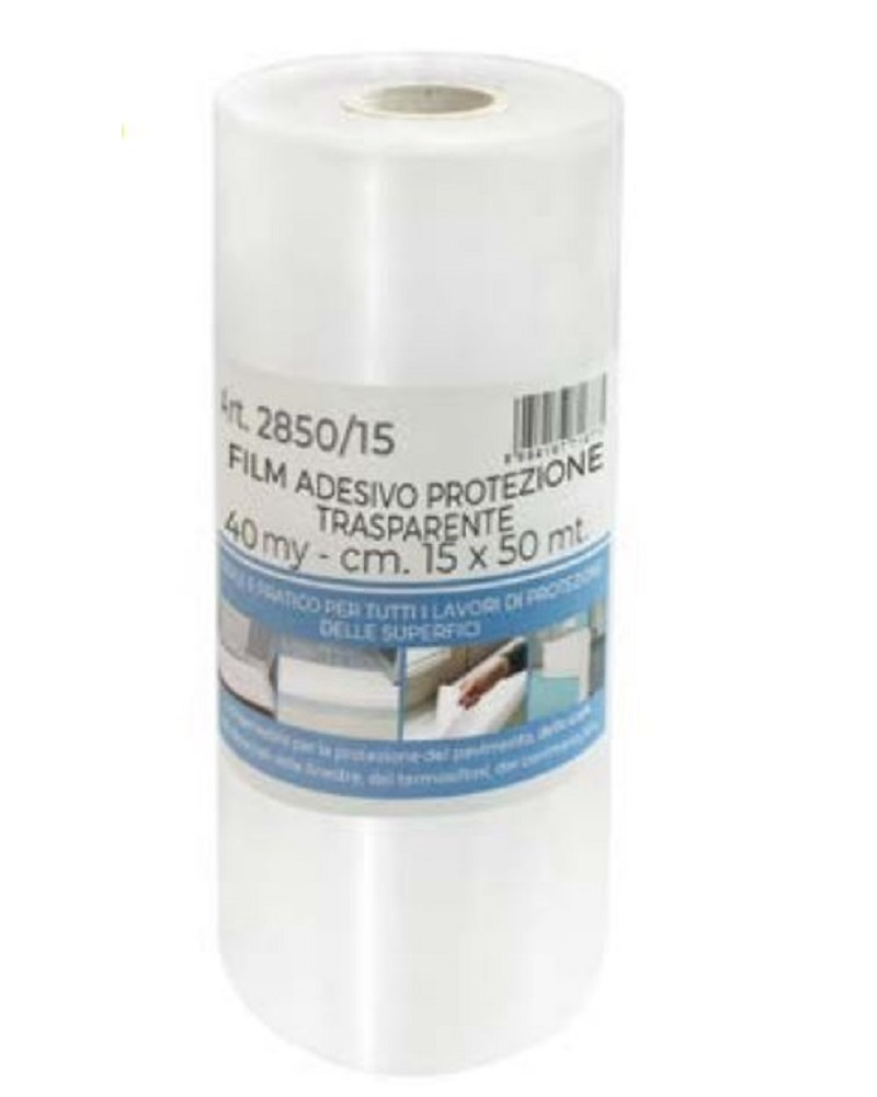 FILM ADESIVO TRASPARENTE UV 40MY H100X50MT