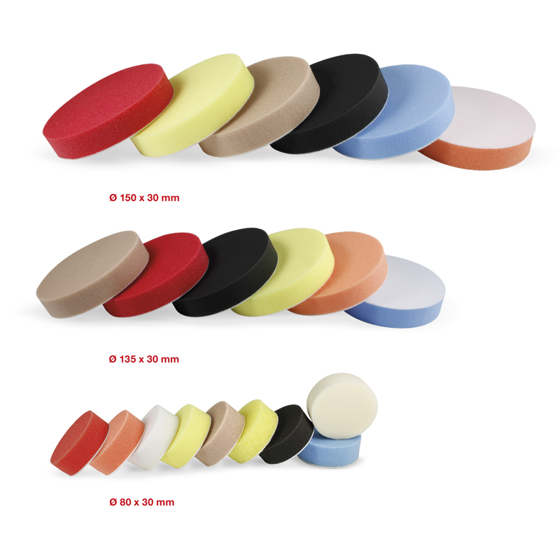 TAMPONE LUCID. SPUGNA W8 ARANCIO D.80x30 PIANO