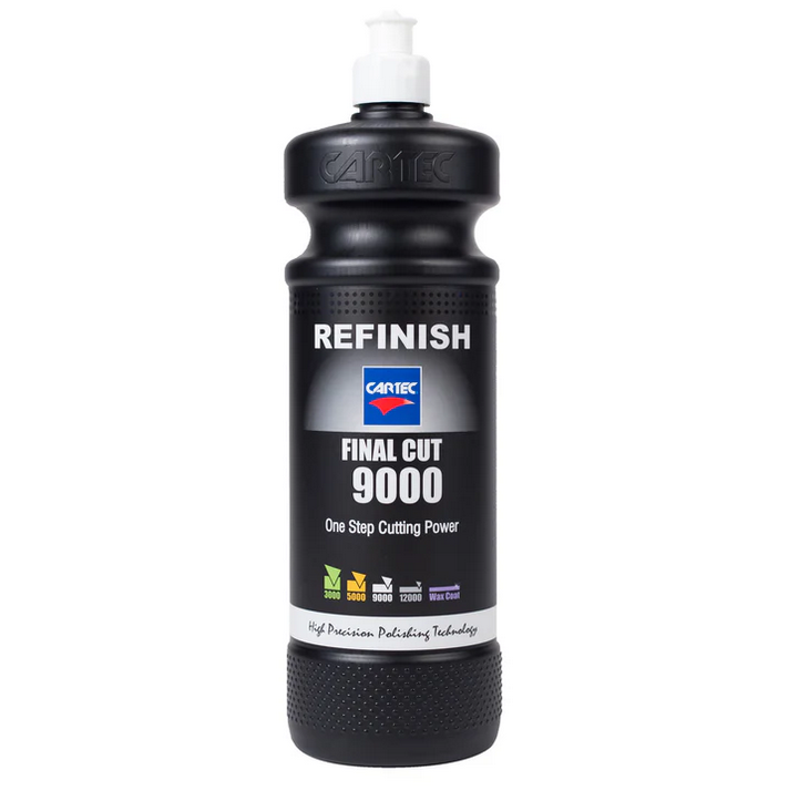 PASTA ABRASIVA 9000 Final Cut  LT 1 bianco Finitore Cartec Refinish