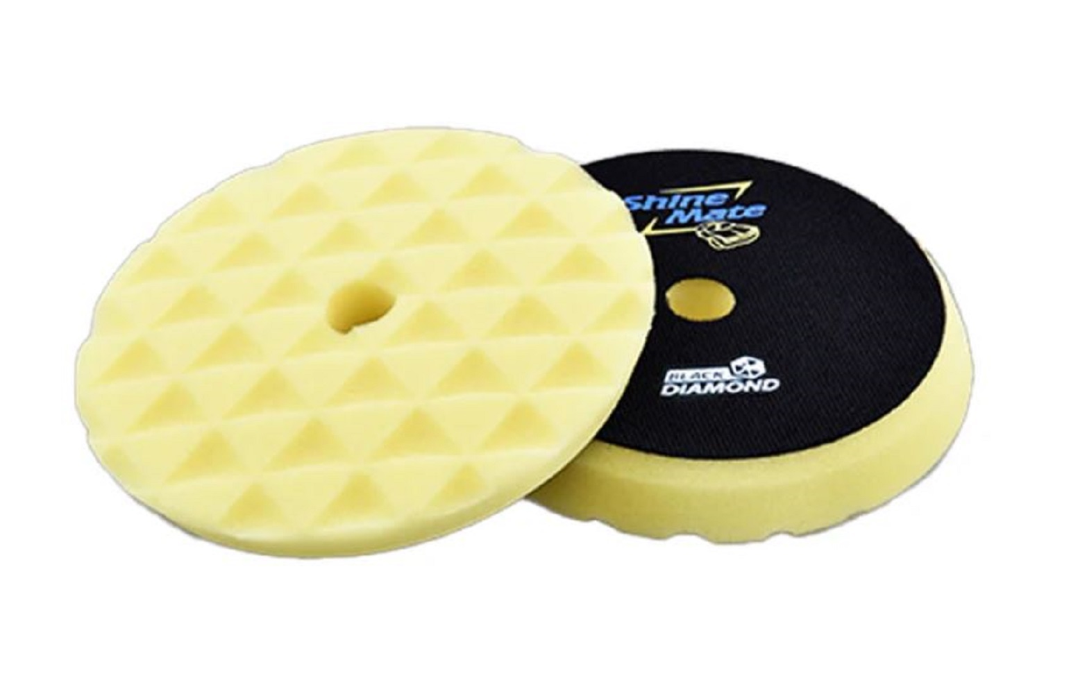 TAMPONE LUCID.  SPUGNA GIALLO T80 BLACK DIAMOND D.150/180mm