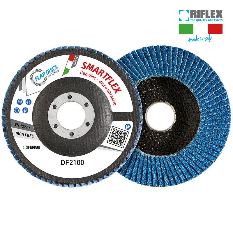 DISCO LAMELLARE  SMARTFLEX CLASSIC 115x22 ( zirconio Silver) SUPPORTO FIBRA VETRO