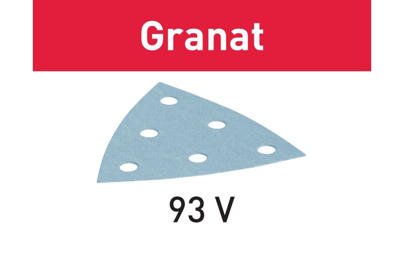 CARTA ABRASIVA TRIANGOLARE V93