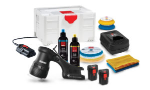 MINI LUCIDATRICE A BATTERIA BIGFOOT IBRID HLR75/LUX D.75 ORBITA 12 KIT SYSTAINER RUPES