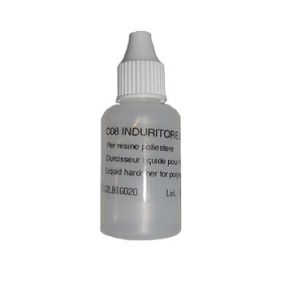 INDURITORE STUCCO C08 LIQUIDO ML100 Cicloesanone Perossido da utilizzare al 1-3%.