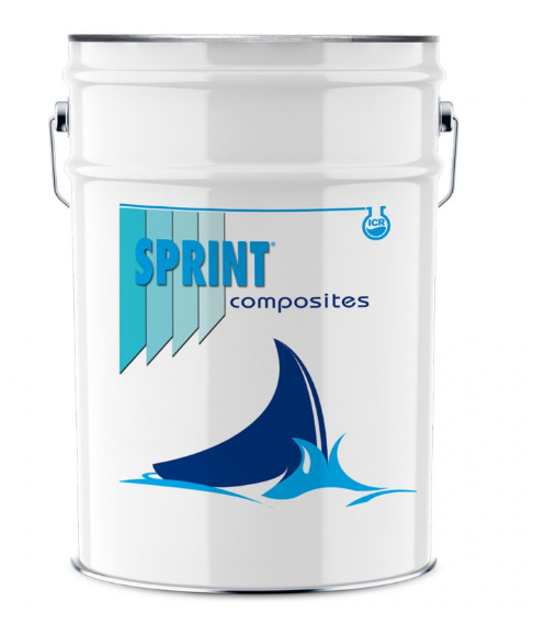 STUCCO VETRORESINA  SPRINT P25 POLIVIR VE FIBRATO KG 20  COMP. A