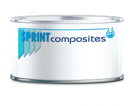 STUCCO  SPRINT S15 POLIEST GEL PER FINITURA A+B  ML 750 Catalisi: 1-3% con induritore pasta C10 (Perossido di benzoile)