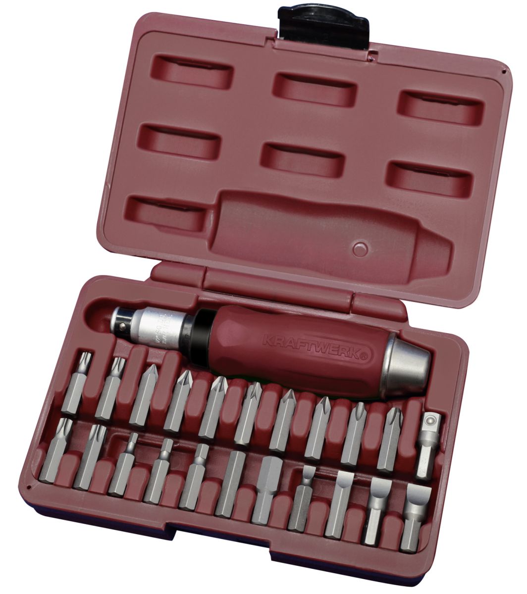 Assortimento di inserti e giravite a percussione 23 PZ