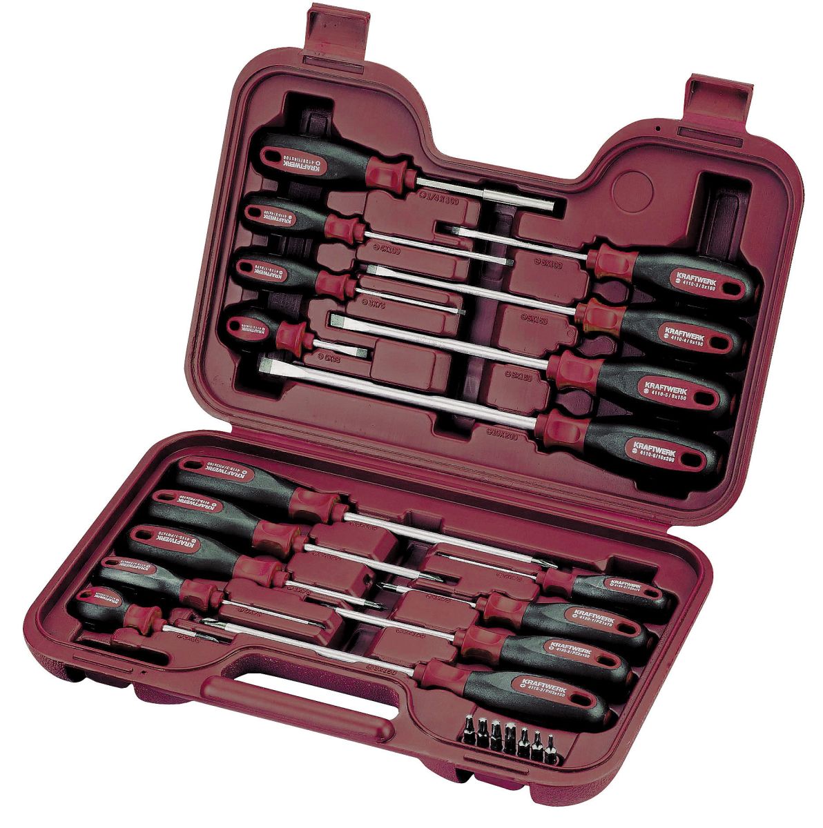 ASSORTIMENTO UNIVERSALE DI GIRAVITI ErgoKraft, 24 PZ