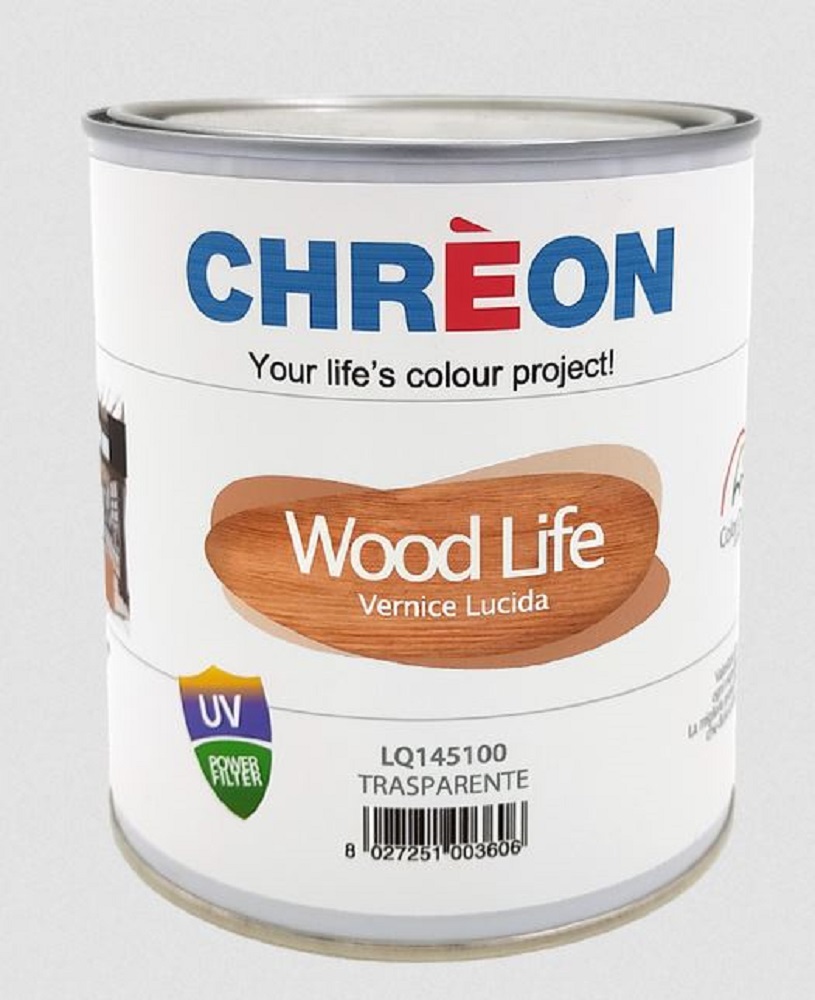 WOOD LIFE VERNICE TRASPARENTE LUCIDA LT 3