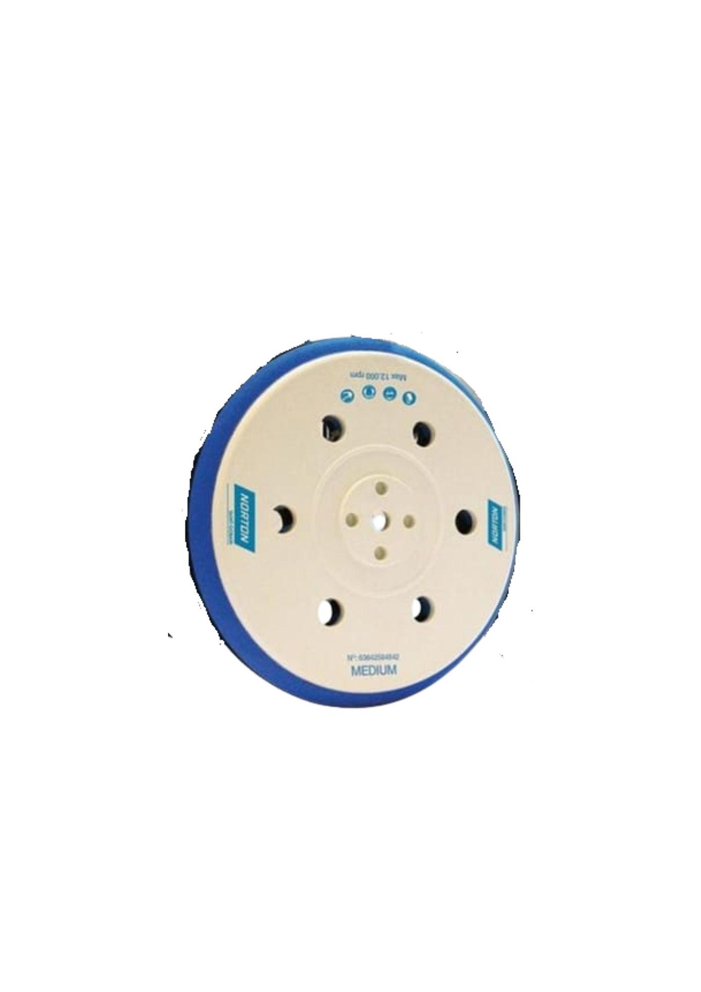 PLATORELLO NYLON D.150 M8 VELCRATO