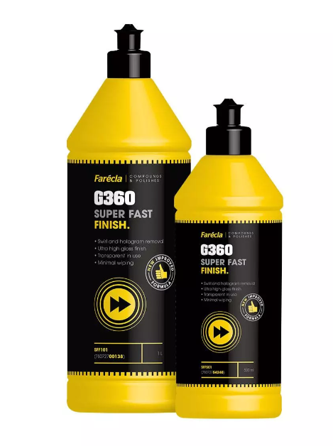 PASTA ABRASIVA    G360 TAPPO NERO ULTRARAPIDA DI FINITURA SFF101 LT 1 FARECLA