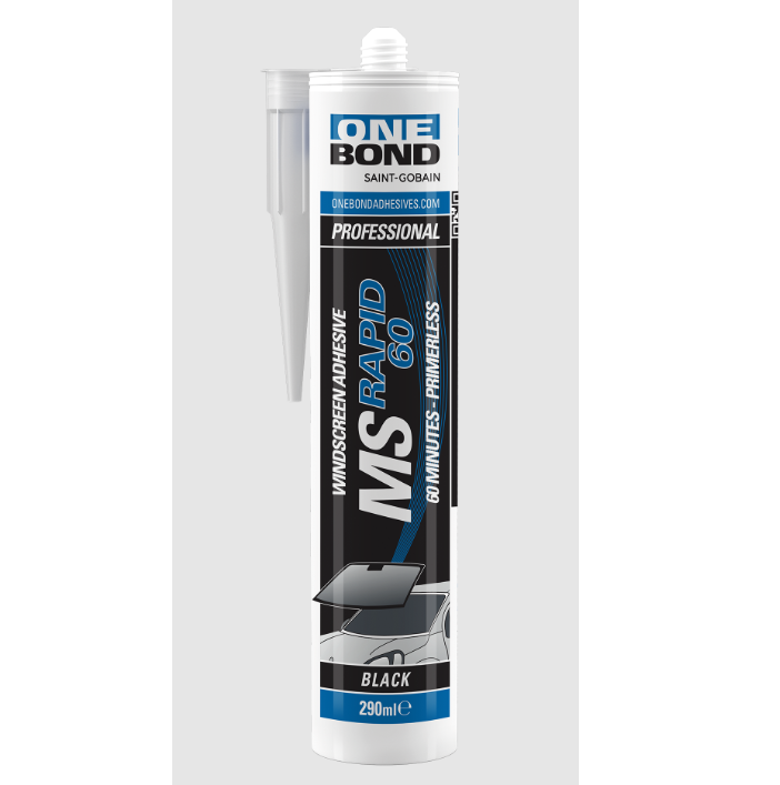 SIGILLANTE  ONE BOND MS RAPID60 CRISTALLI  CART. 290 ML NERO