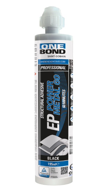 SIGILLANTE  ONE BOND EP POWER Metal 60min BICOMPONENTE EPOSSIDICO PER METALLI   CART. 195 ML