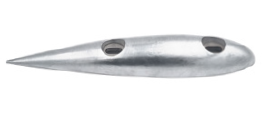 AX071 ANODO DA IMBUL. FX-8HYD 535X111 ALLUMINIO