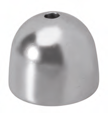 OG061 OGIVA TIPO VETUS F-BC-10 INSERTI INOX MIS D.84 X H 53