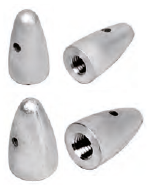 VP029 ANODO PER MOTORE VOLVO PENTA OGIVA ASSE D.25/30 FILETT. 3/4" UNC