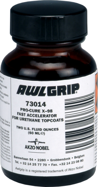 Pro Cure X-98 -Accelerator for Urethane Topcoats (only spray) 2 OZ Additivi