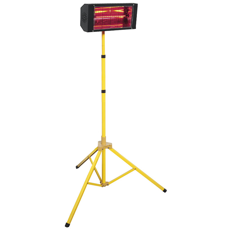 RISCALDATORE INFRAROSSI 2000W CON TREPPIEDE
