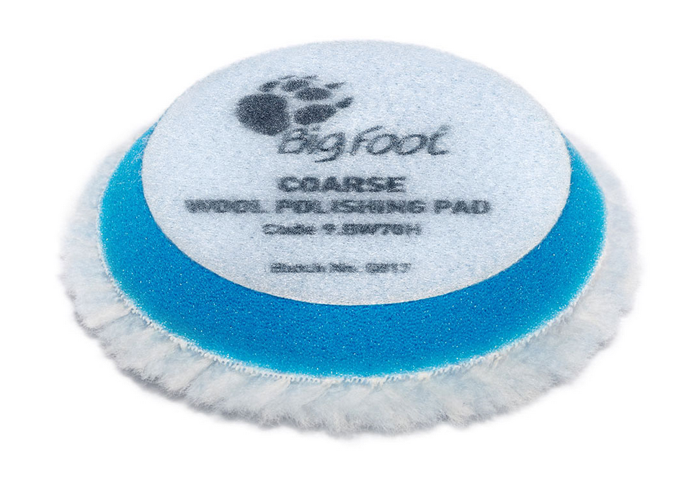 TAMPONE LUCID.   LANA BLU COARSE Ø 70 mm Rupes BW70H