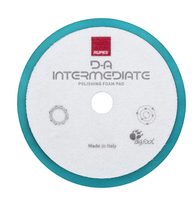 TAMPONE LUCID.   SPUGNA DA- INTERMEDIATE Ø 80/100 Rupes DA100B